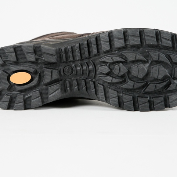 Vegetarian Shoes, Approach Mid Hiking Boots, EU 43, Brown and Light Blue - Picture 7 of 7